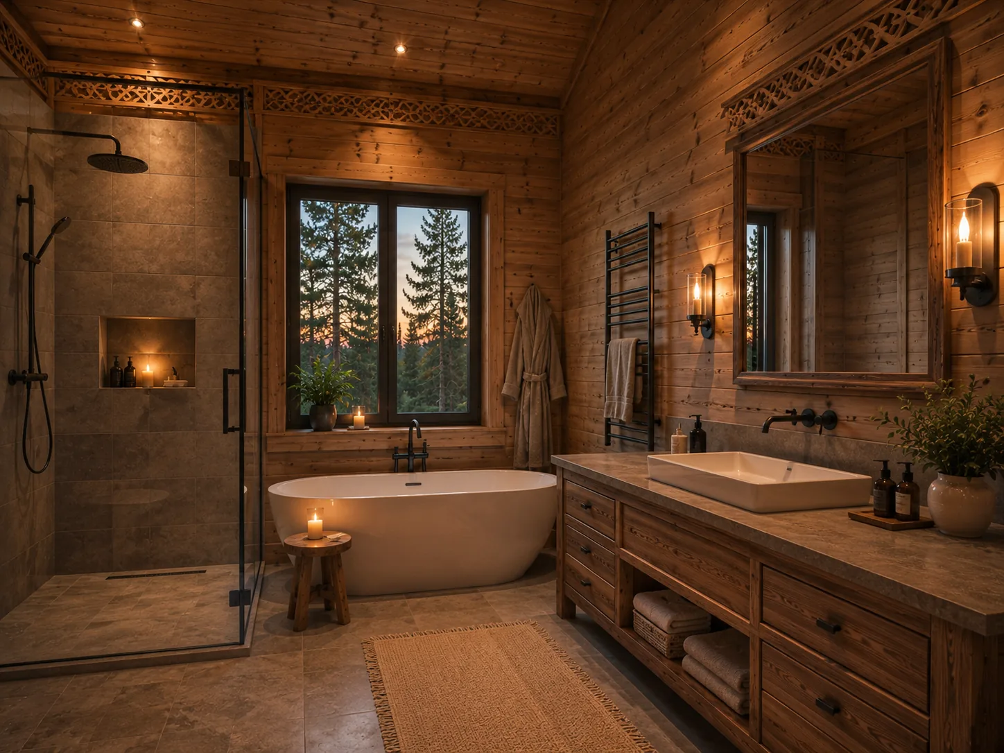Дом Усадьба XXI в. Око — интерьер санузла — миниатюра